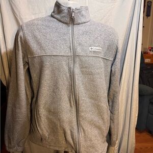 Columbia Gray Full-Zip Jacket